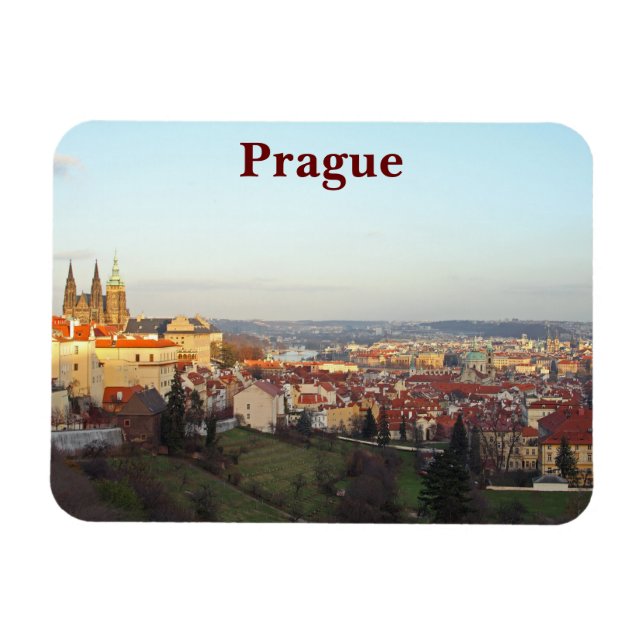Prague panorama magnet (Horizontal)