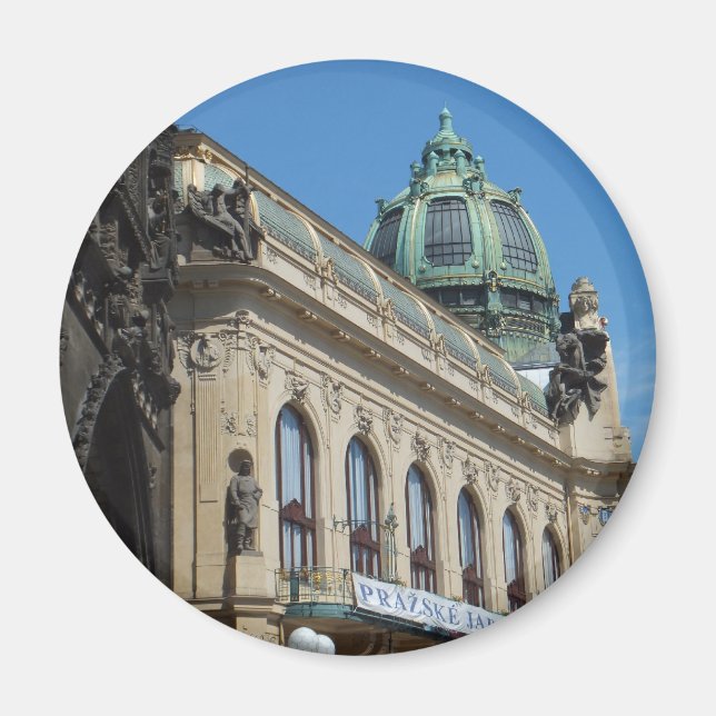 Prague / Praha custom magnet (Front)