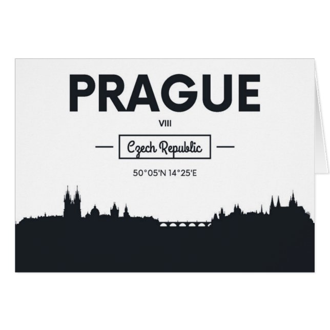 Prague, République Tchèque (Devant horizontal)
