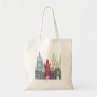 Prague skyline poster