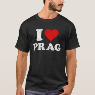 Prague Souvenir I Love Prag T-Shirt