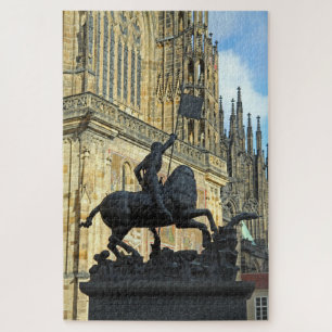 Prague statue 1014-pc jigsaw puzzle