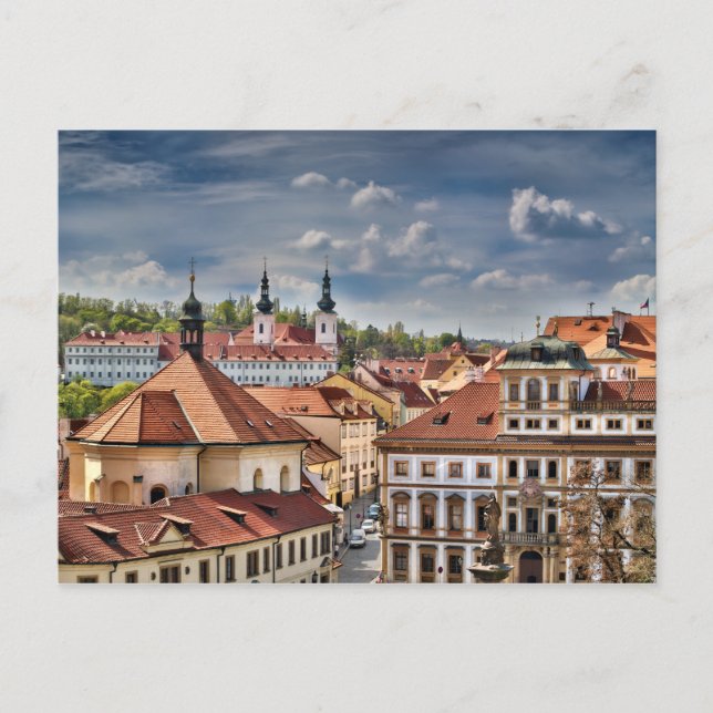 Prague Strahov Monastery Postcard (Front)