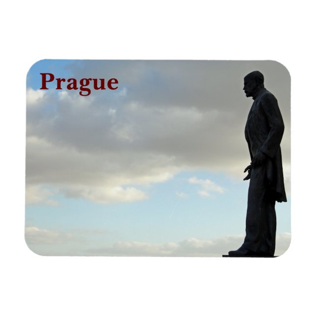 Prague: Tomas Garrigue Masaryk Magnet (Horizontal)