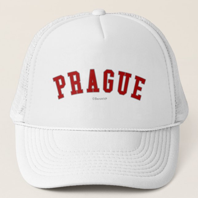 Prague Trucker Hat (Front)