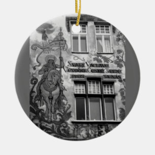 Prague Wall Art Ceramic Ornament