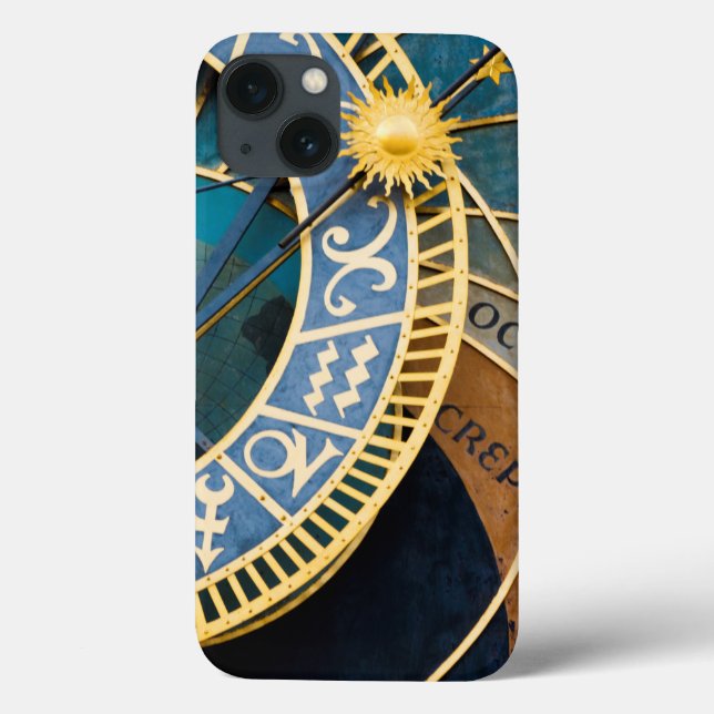 Prague's Astronomical and Zodiac Clock Case-Mate iPhone Case (Back)