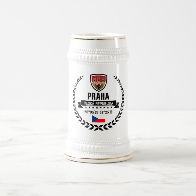 Praha Beer Stein (Center)