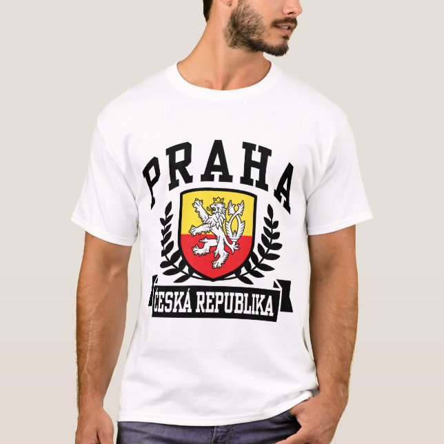 Praha Ceska Republika T-Shirt (Front)