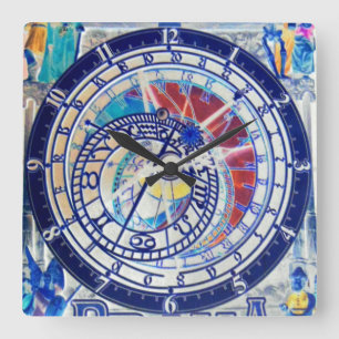 PRAHA CZECHOSLOVAKIA HORLOGE ASTRONOMIQUE 4