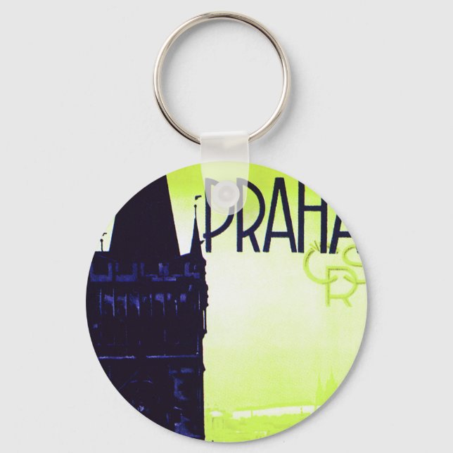 Praha Keychain (Front)
