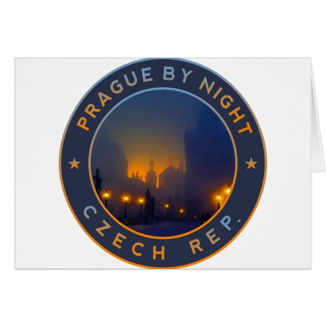 Praha par nuit (Devant horizontal)