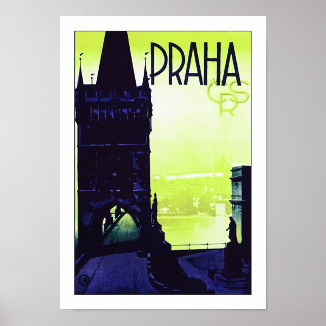 Praha ~ Prague Poster (Front)