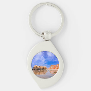 Praia da rocha Portugal Keychain