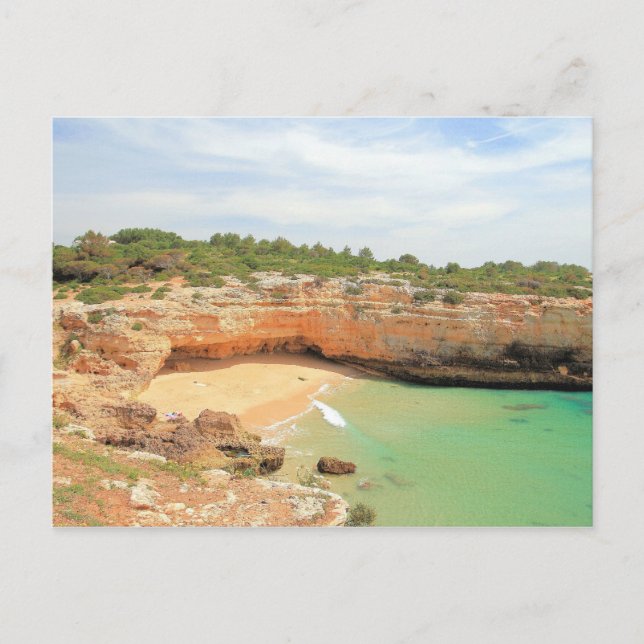 Praia de Albandeira Postcard (Front)