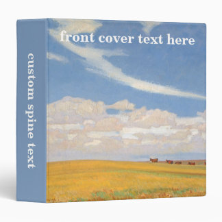 Prairie After Storm by Maynard Dixon, Vintage Art Binder