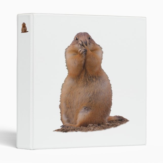 prairie dog binder (Front/Spine)