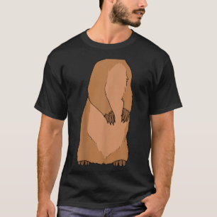 Prairie Dog Body Costume Easy Halloween Funny Gift T-Shirt