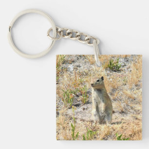 Prairie Dog in Yosemite, CA Keychain