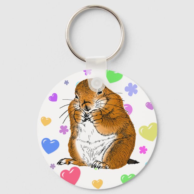 prairie dog keychain (Front)