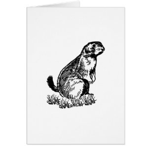 Prairie Dog Logo (line art)