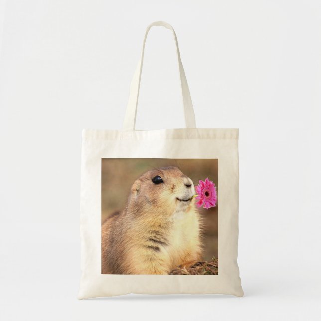 Prairie dog tote bag (Front)