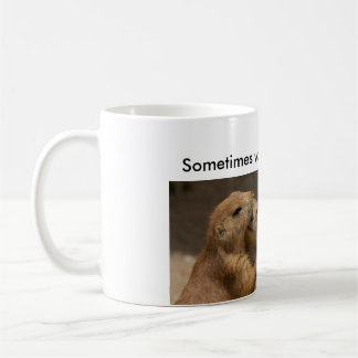 Prairie Dogs Hugging Coffee Mug