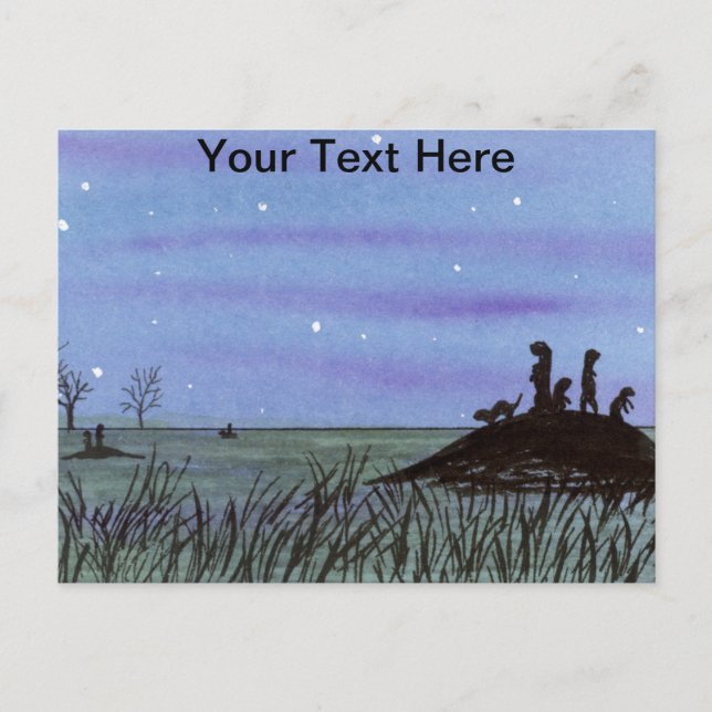 Prairie Dogs Postcard (Front)