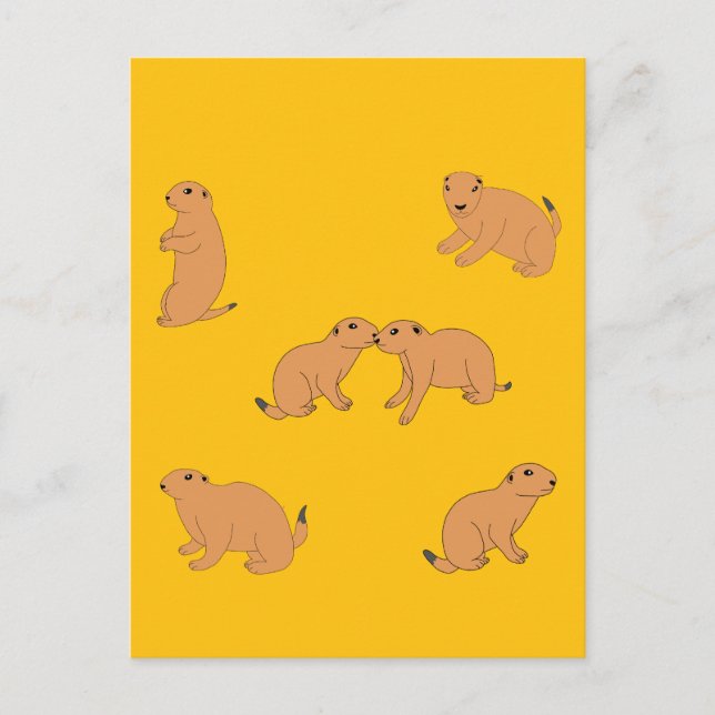 Prairie Dogs Postcard (Front)