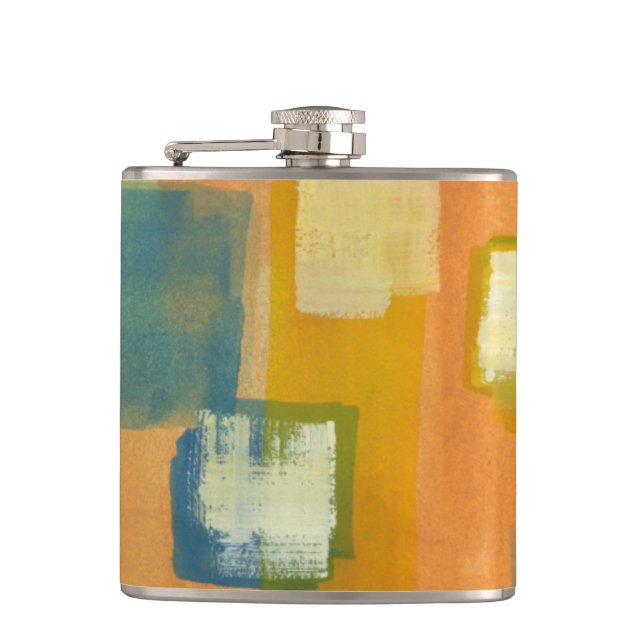 Prairie Home I Hip Flask (Front)