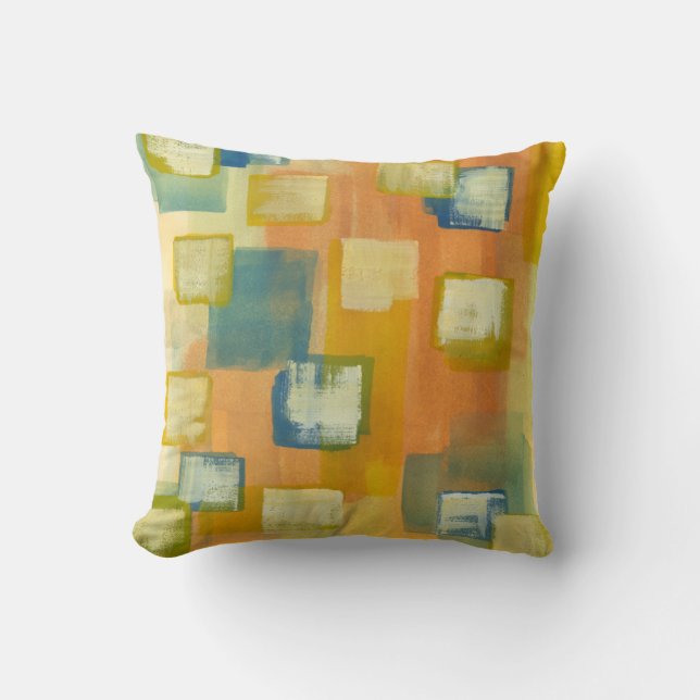 Prairie Home I Throw Pillow (Front)