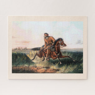 Prairie hunter jigsaw puzzle
