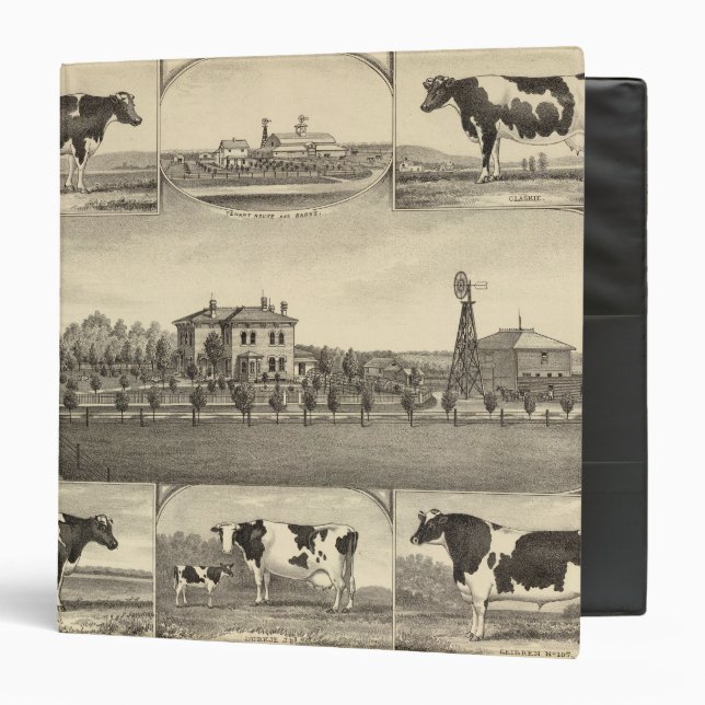 Prairie Lawn Farm, Nebraska Binder (Front/Inside)