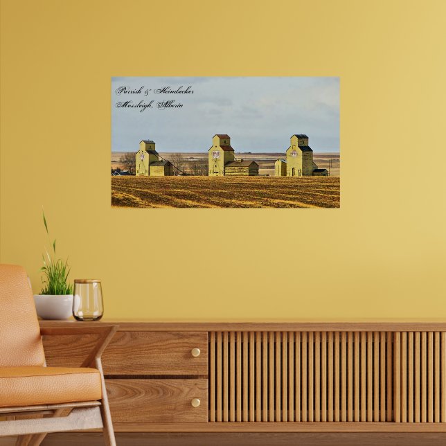 Prairie Sentinels Mossleigh Alberta Affiche (Salon 2)