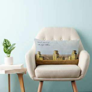 Prairie Sentinels Mossleigh Alberta Lumbar Pillow