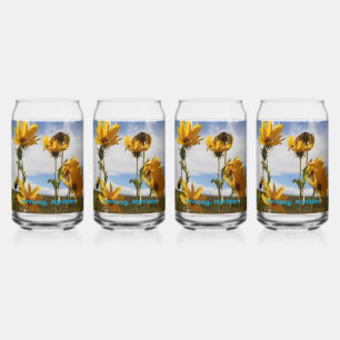 Prairie Sunset Can Glass