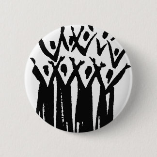 PRAISE 2 INCH ROUND BUTTON