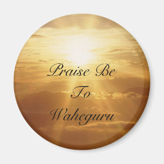 Praise Be To Waheguru Magnet