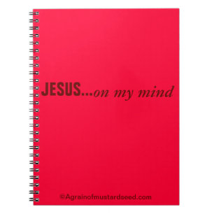 Praise Him N Pink Bible Quote Customize it Notebook