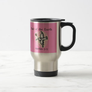 Praise Him N Pink Bible Quote Customize it Travel Mug