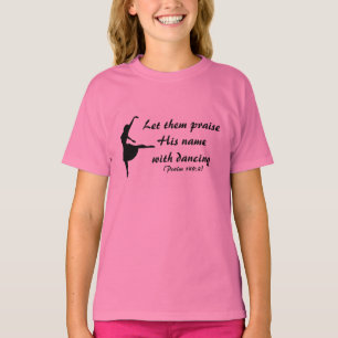Praise Him With Dancing Kid's Shirt