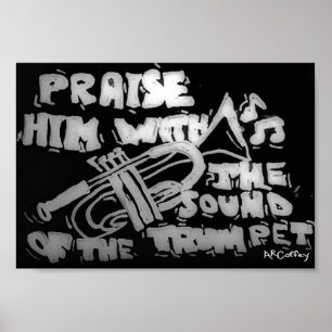 Praise Him with the Sound of the Trumpet Poster