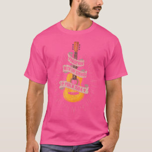 Praise Him With The Strings Jesus Acoustic Guitar T-Shirt