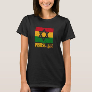 PRAISE JAH Roots Reggae Rasta Clothing Men & Women T-Shirt