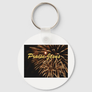 Praise jesus 13 keychain