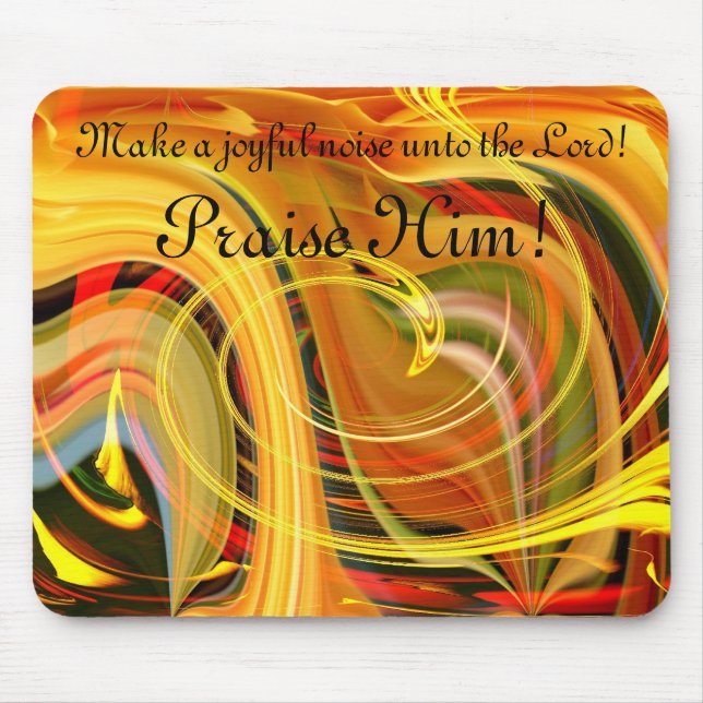 Praise! Mouse Pad (Front)