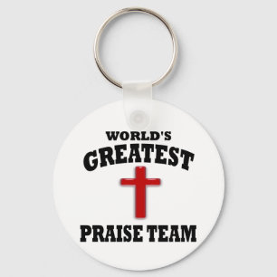 Praise Team Keychain