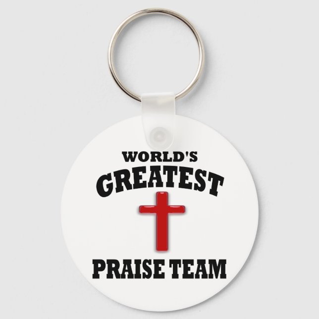 Praise Team Keychain (Front)