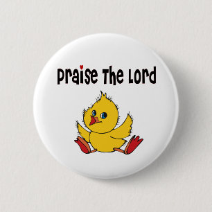 Praise the Lord Button