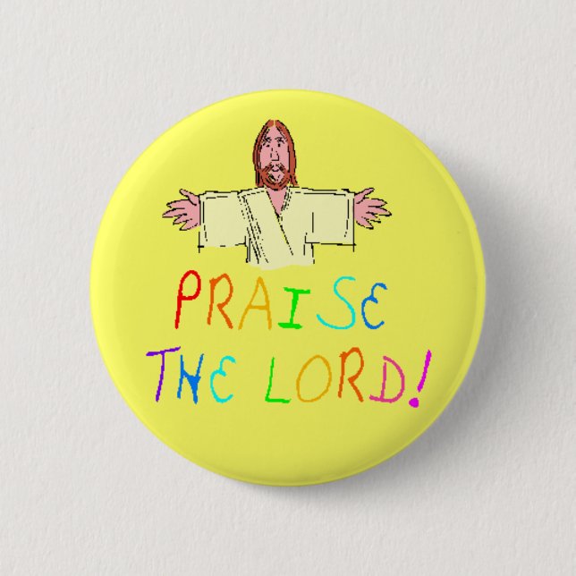 Praise the Lord Button (Front)